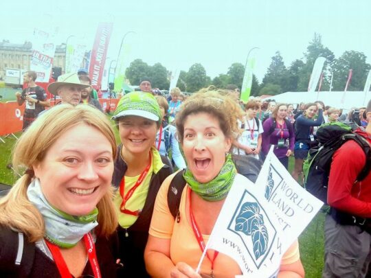 Sue, Lisa and Sarah at Bath Cotswold Way Challenge 2017 Sue, Lisa and Sarah at Bath Cotswold Way Challenge 2017