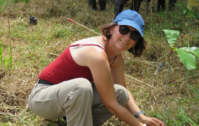 Mel Blagden, tree planting ©Mel Blagden