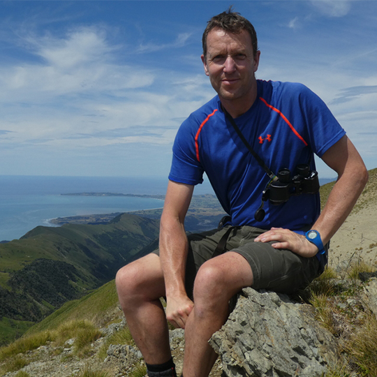 Richard Cuthbert in New Zealand